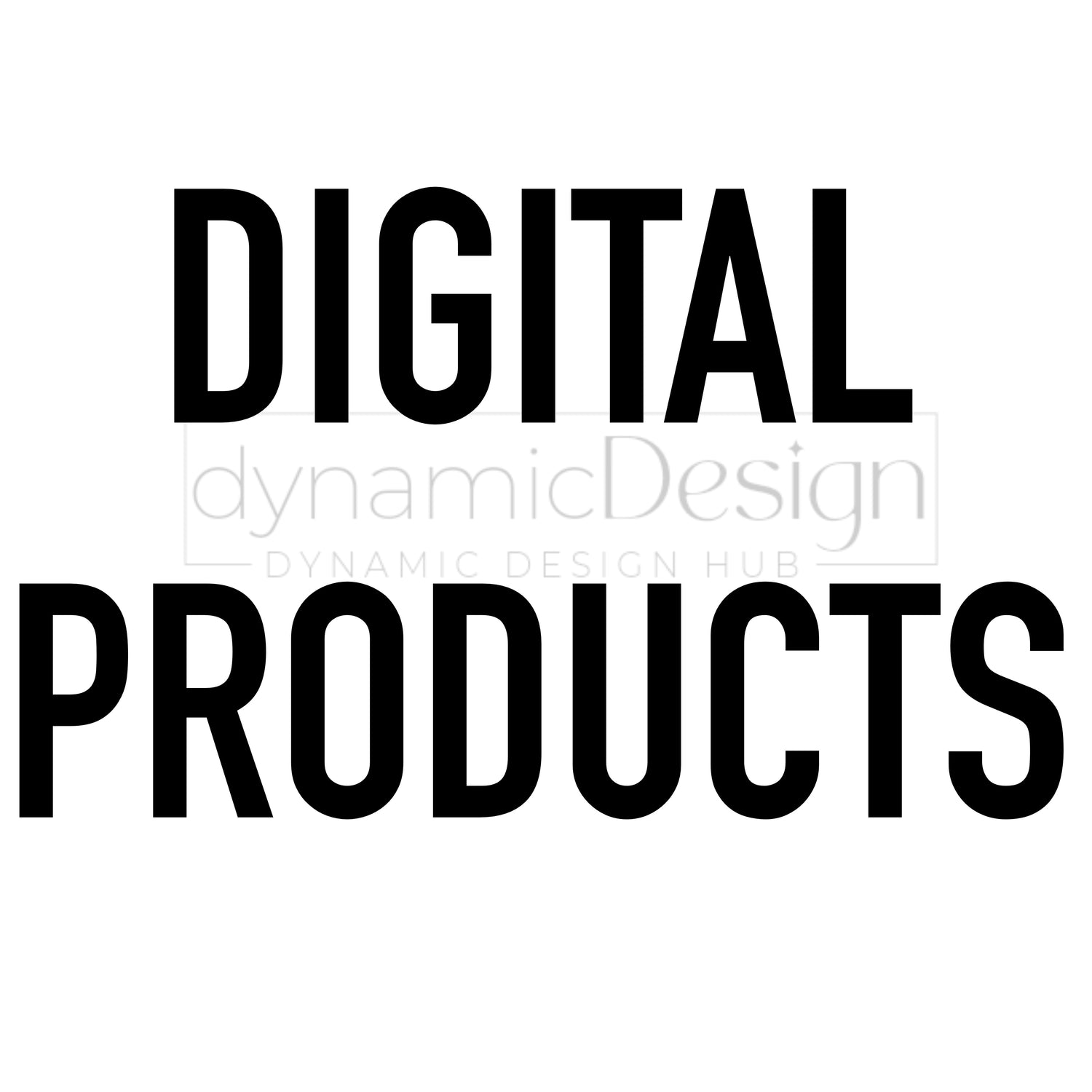 Digital Products