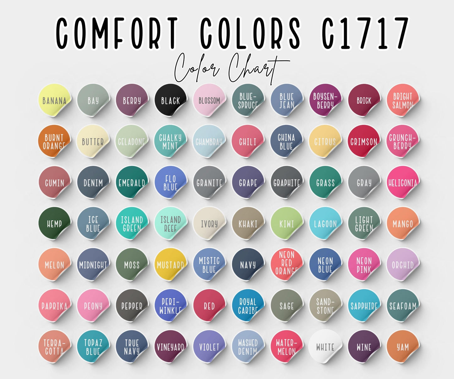 Custom Comfort Color Business logo Shirts 2/2/2/2/2